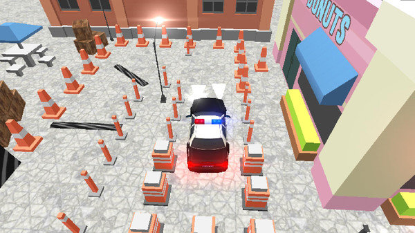 警车车位图1
